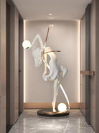 Sculpture Danseuse Lumineuse Abstraite