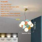 Lustre Fleurs Boule  Luminéa Flore