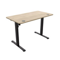 MAXIM Bureau Assis-Debout électrique -Chêne 120×60 cm