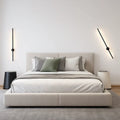 Applique murale LED linéaire noire