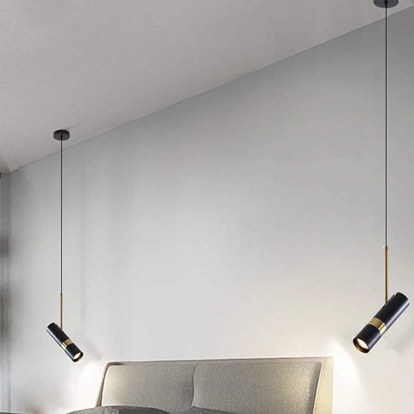 Suspension LED tube long cylindrique 5W