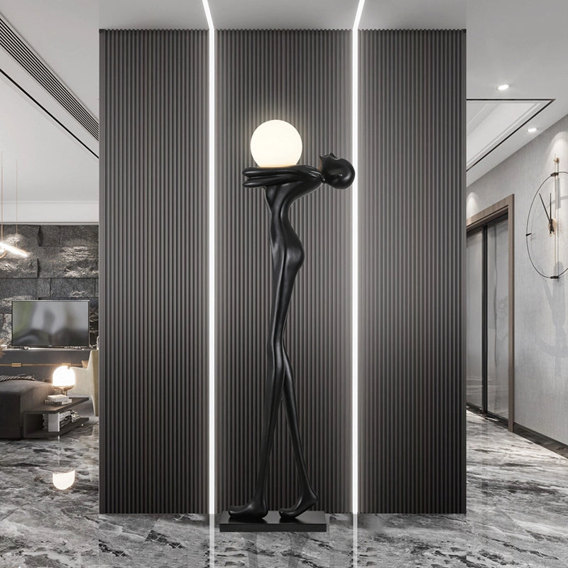 Lampadaire Silhouette Élégante – Intérieur