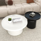 ALEXIS Set de 2 tables basses en métal 75  40 cm