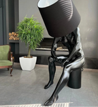 Sculpture Homme Assis – L’Homme Lumière