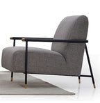 VENEDIK Fauteuil Gris