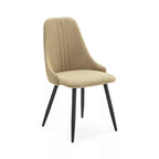 MANI Chaise en tissu et métal