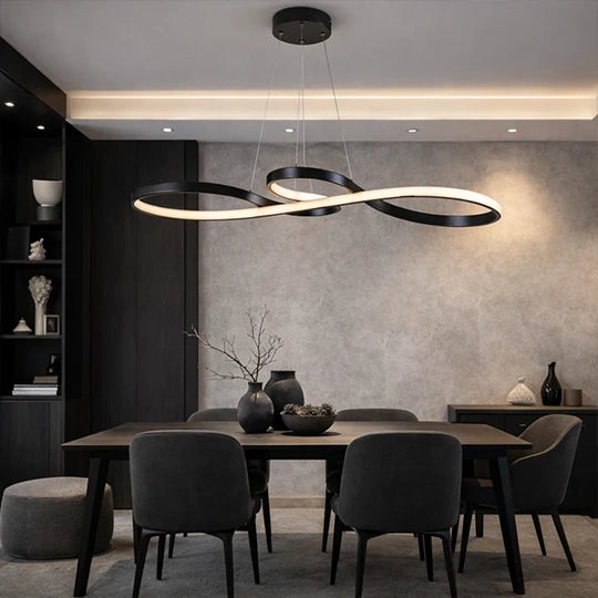 Suspension Yucca en noire