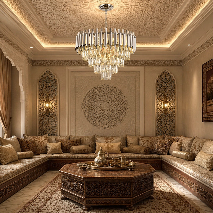 Lustre  traditionnel Cristal (silver)