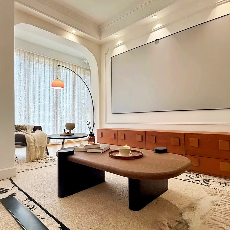 ALACA Set de 2 tables basses de lux 130  50 cm