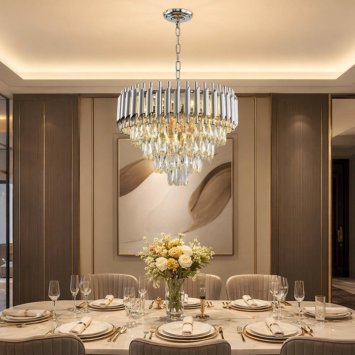 Lustre  traditionnel Cristal (silver)