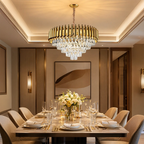 Lustre traditionnel  Cristal (gold)