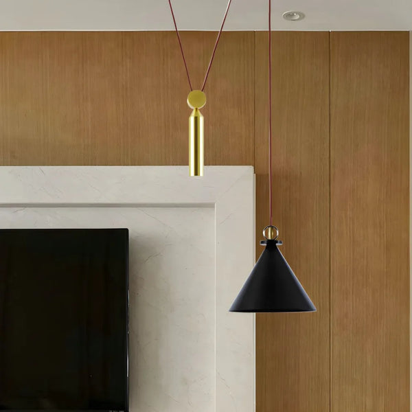 Suspension  à Poulie Contemporaine