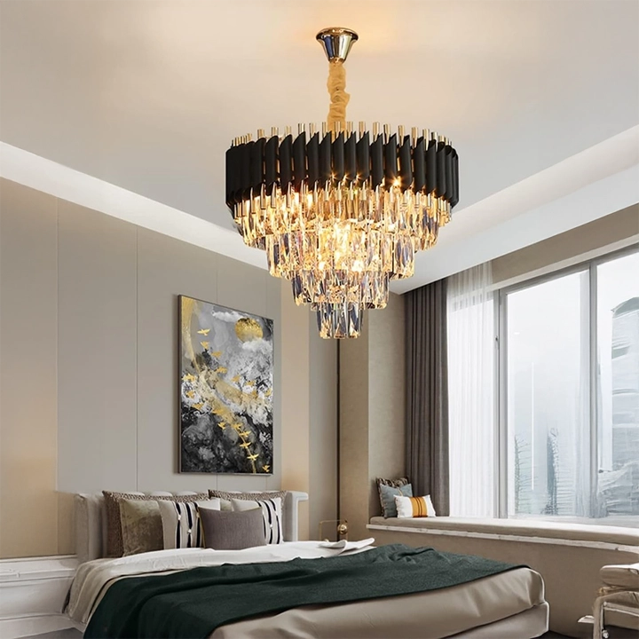 Lustre cristal  traditionnel (Black)