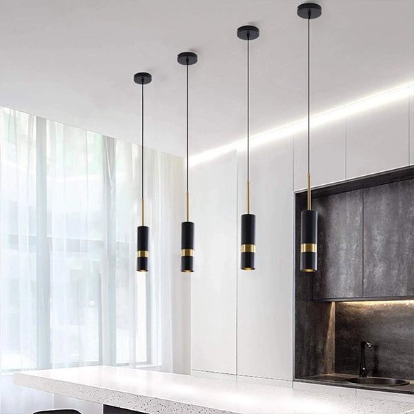 Suspension LED tube long cylindrique 5W