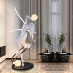 Sculpture Danseuse Lumineuse Abstraite