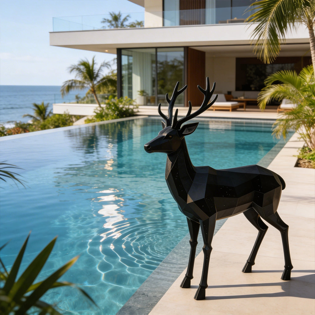 Sculpture Cerfs Design – Intérieur & Extérieur