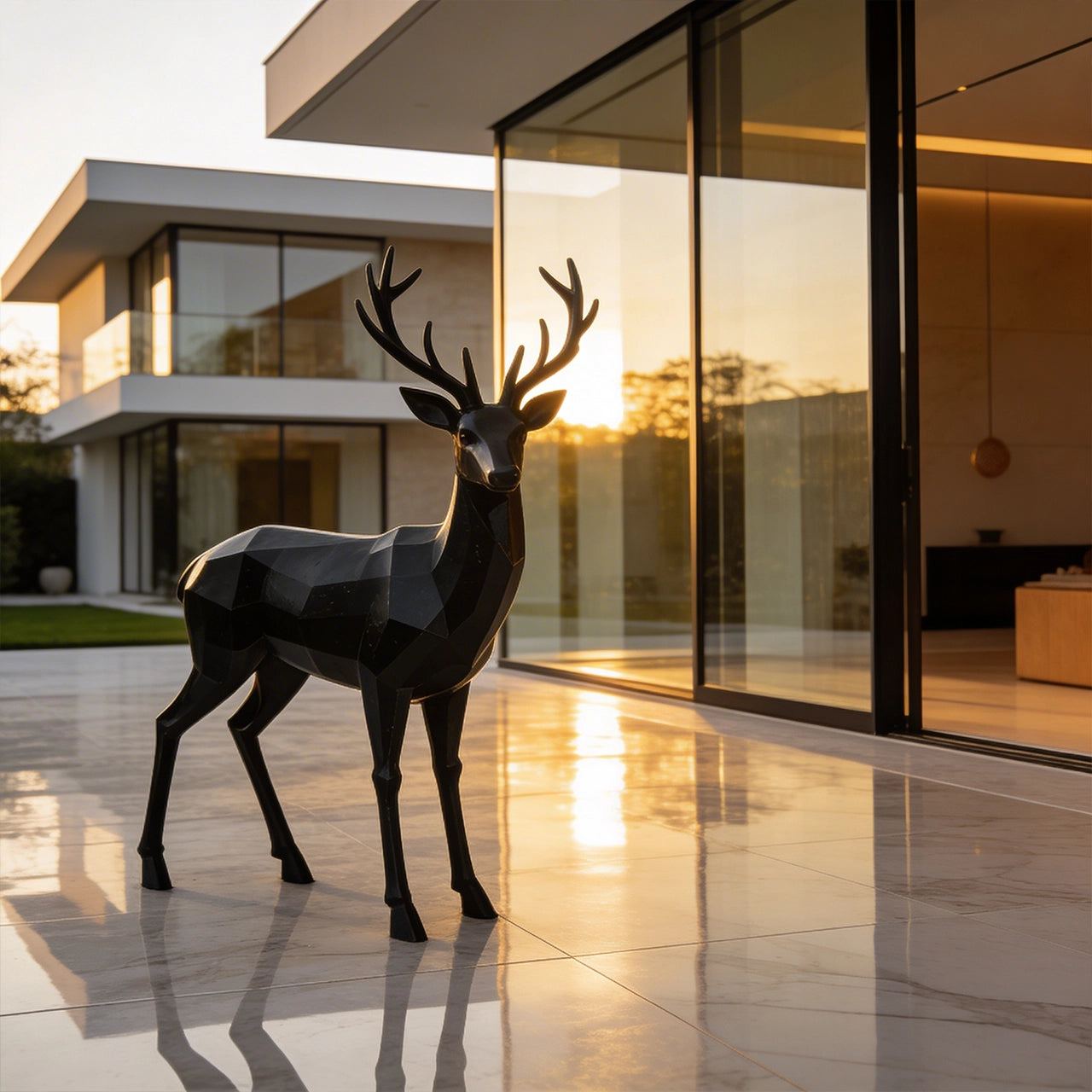 Sculpture Cerfs Design – Intérieur & Extérieur