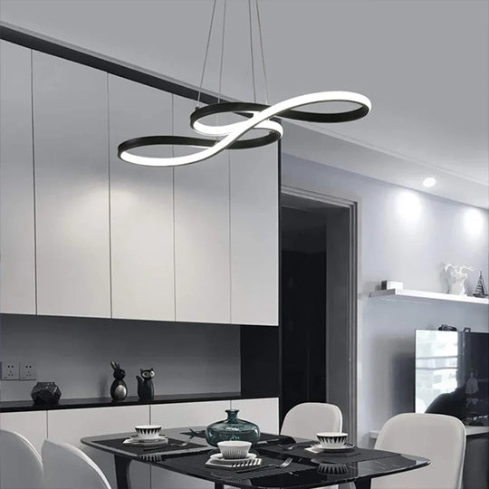 Suspension Yucca en noire