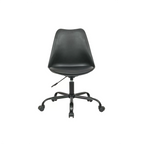 MATTEO Chaise de bureau sur roulette – Noir