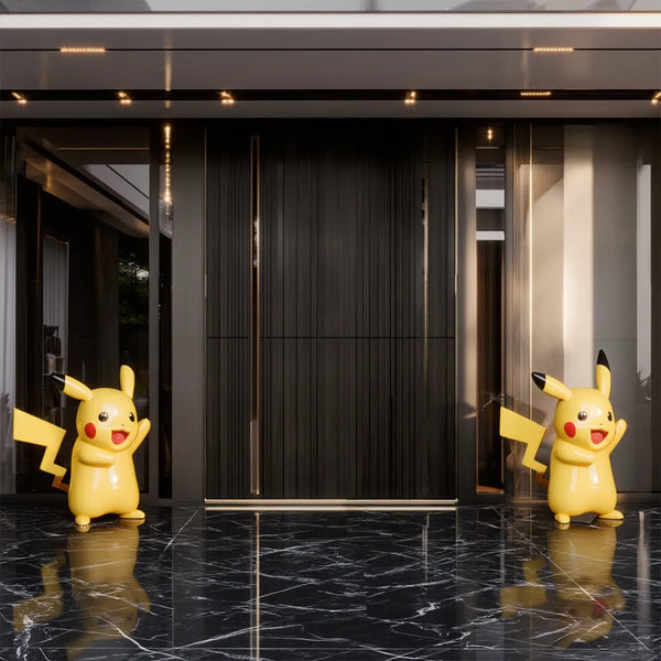 Sculpture Pikachu – 165 cm | Intérieur & Extérieur