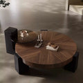 CLAUDIA Table basse en noyer