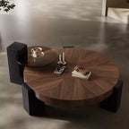 CLAUDIA Table basse en noyer