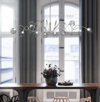 Suspension Branching Bubble Chandelier – Smoke Glass