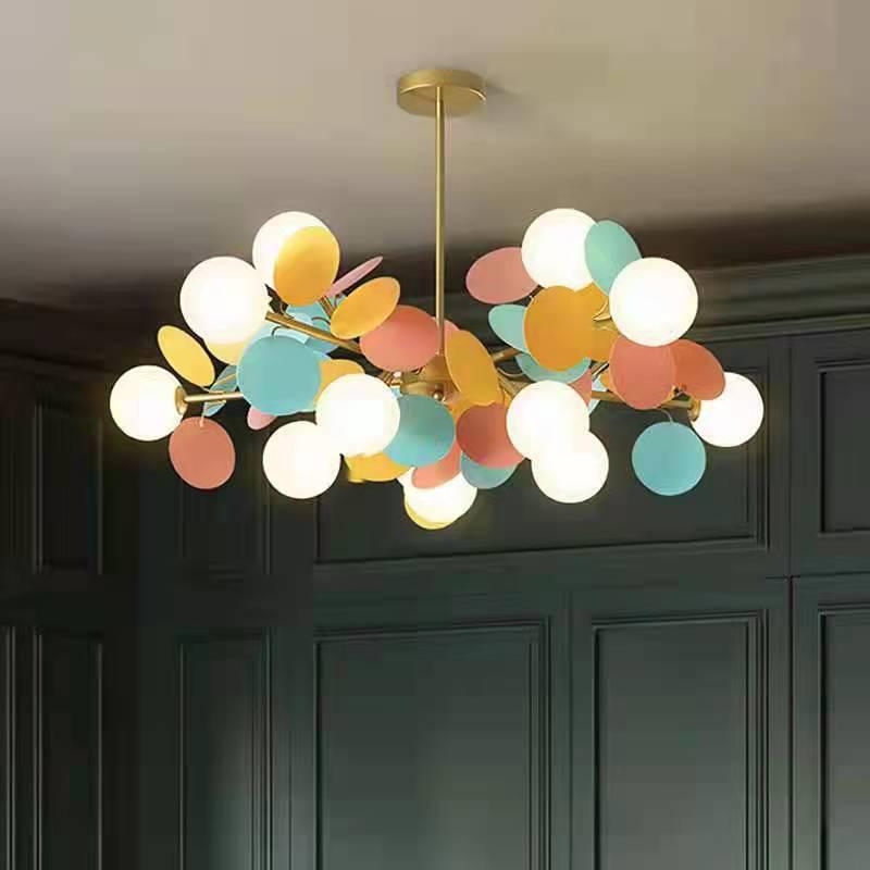 Lustre Fleurs Boule  Luminéa Flore