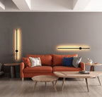 Applique murale LED linéaire noire