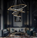 Lustre Géométrique Hexa-Luxe
