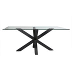 PAULA Table rectangulaire 180×100 cm