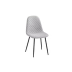 JULIA Table rectangulaire avec 4 chaises 140 x 80 cm