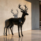 Sculpture Cerfs Design – Intérieur & Extérieur