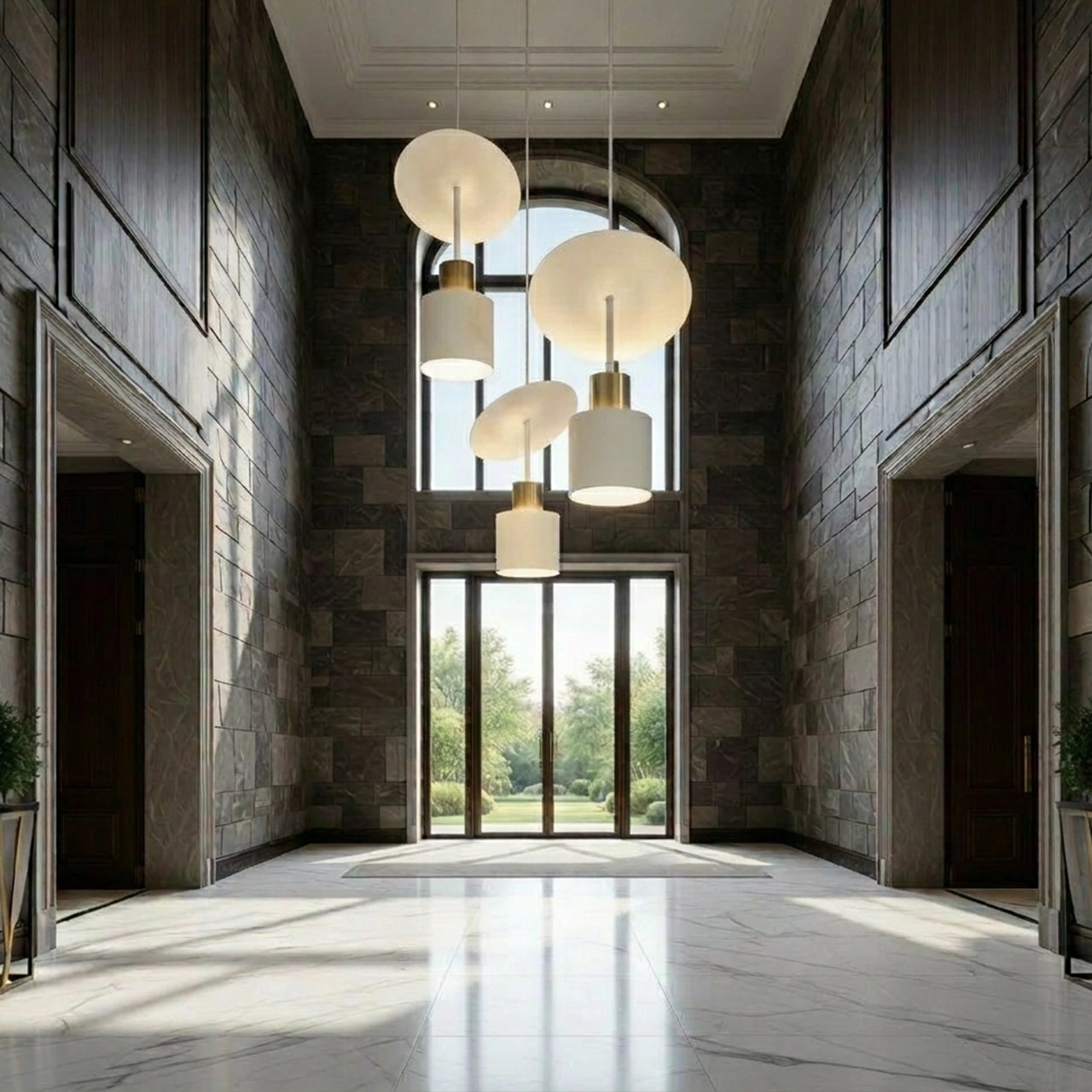 Suspension nordique led