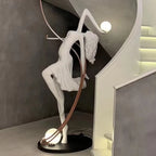 Sculpture Danseuse Lumineuse Abstraite