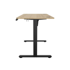 MAXIM Bureau Assis-Debout électrique -Chêne 120×60 cm