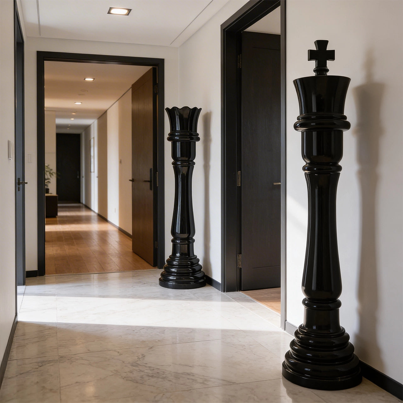 Sculpture King & Queen – Intérieur & Extérieur