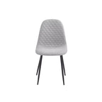 JULIA Table rectangulaire avec 4 chaises 140 x 80 cm