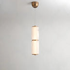 Suspension d’îlot géométrique symétrique en verre