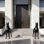 Sculpture Doberman – Élégance, Force & Caractère