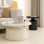 ALEXIS Set de 2 tables basses en métal 75  40 cm
