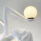 Sculpture Danseuse Lumineuse Abstraite