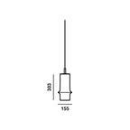 Suspension Lamp Bamboo Forest Composition S6M