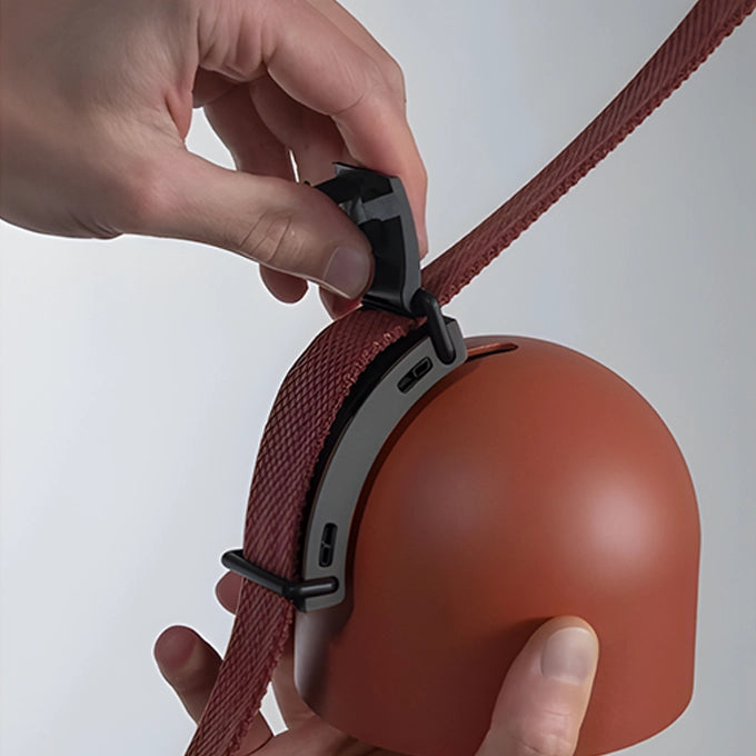 Suspension terracotta créative à trois têtes de style moderne