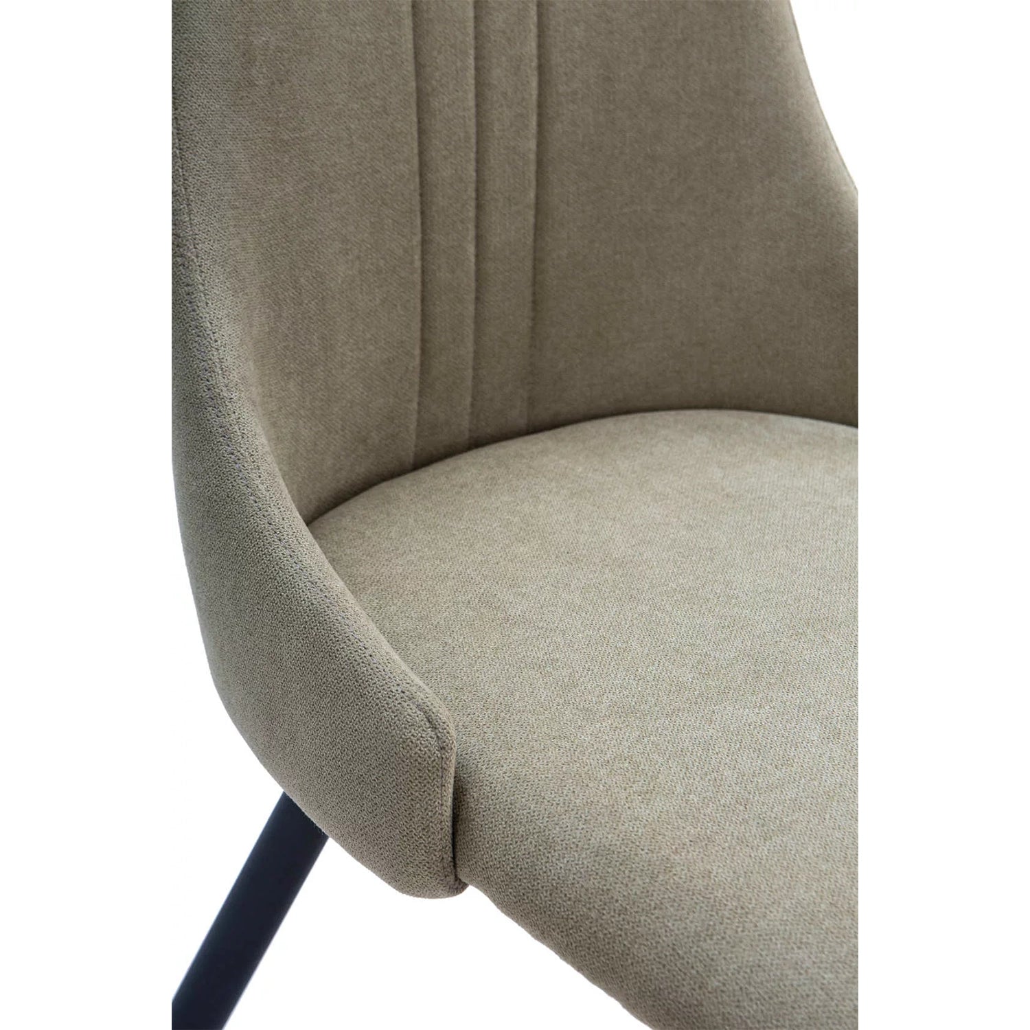 MANI Chaise en tissu et métal