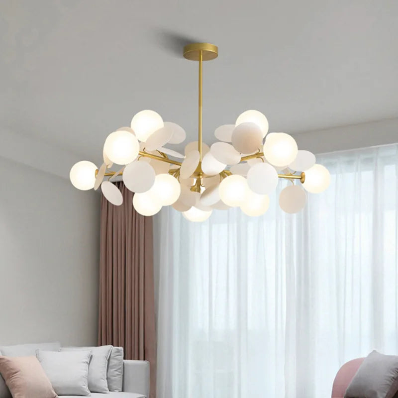 Lustre Fleurs Boule  Luminéa Flore