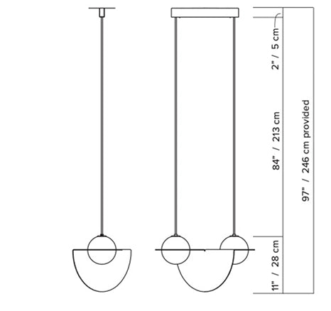 Suspension, Laurent 01, Turquoise