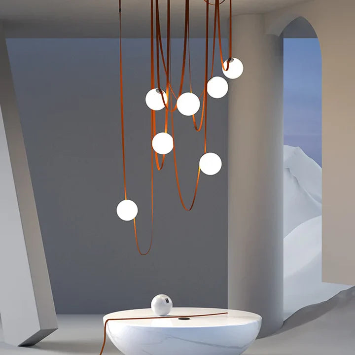 Suspension en Cuir Créatif Italien