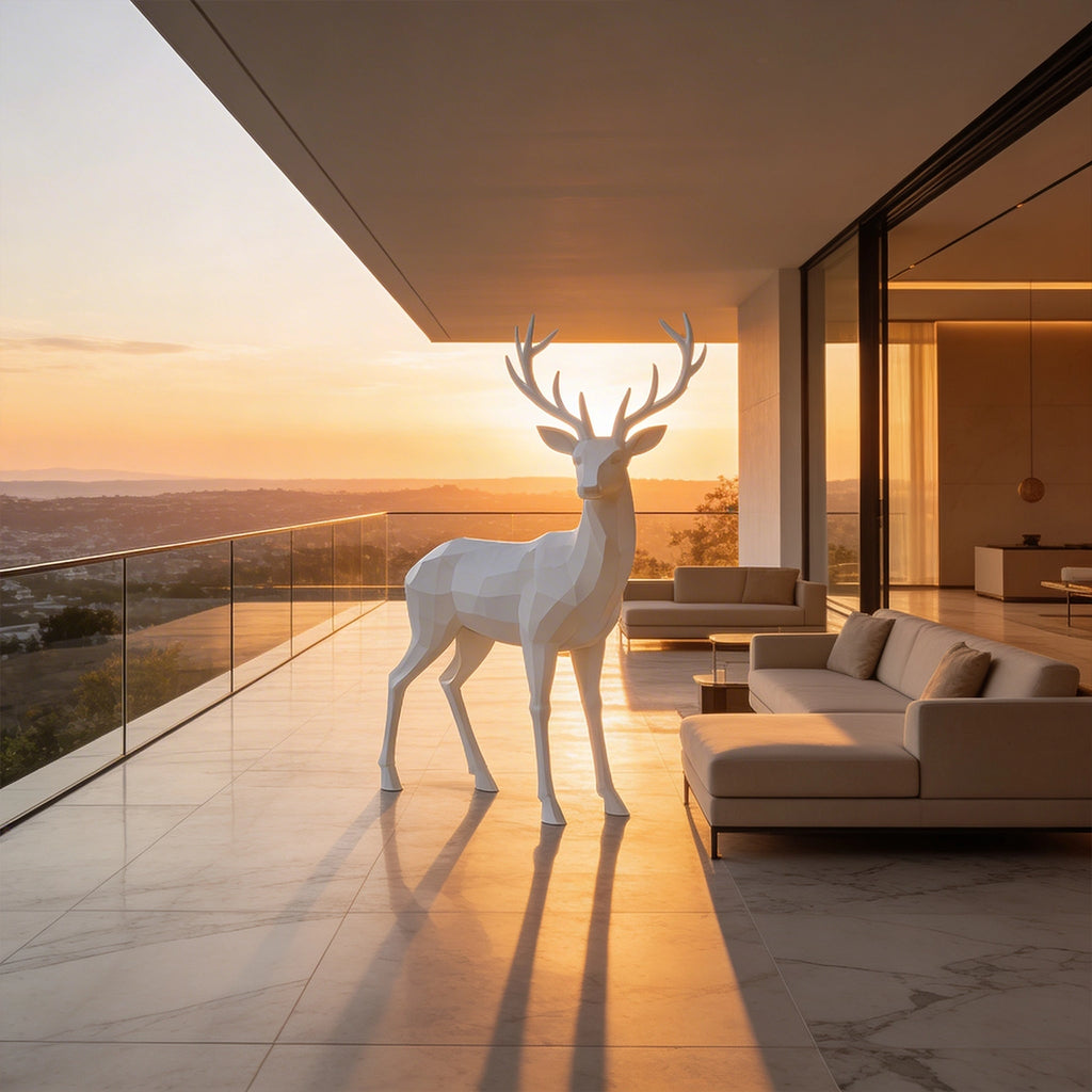Sculpture Cerfs Design – Intérieur & Extérieur