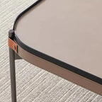 SEMINYAK Set de 2 table basses gigogne 90  75 cm